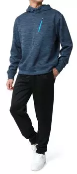 Верх и низ длинный свитер Quick Custom UV Sports Room Navy L [Tartex] Мужская майка, комплект, рукав, впитывающий, сушка, сделано, защита, износ, тёмно-синий