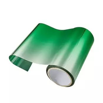 Верхнее переднее лобовое стекло Защитный лист от солнца Градиентная пленка для автоматического окрашивания Креативное лобовое стекло зелёный