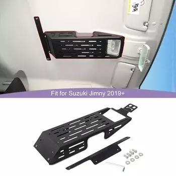 Верхний багажник на крышу, полка для хранения багажа для Suzuki Jimny 2019, 4-дверная версия, аксессуары для интерьера ( Алюминиевый сплав)
