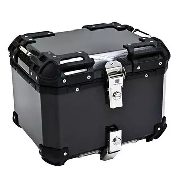Верхний кофр Pannier Case Carbon Верхний кофр Carbon Bike Rear Box Hard Works Легкий Жесткий Большой Емкости Черный HX45C Черный 45L [HARD WORX]