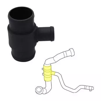 Верхний нижний тройник шланга охлаждающей жидкости радиатора подходит для Ford Transit Connect 2010-2013 гг.