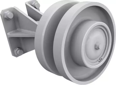 Верхний ролик и сварное основание Panzerwerk Design для 4 танков Pattern 3 8 деталей Пластиковые детали модели 1/35 Цельностальные Нет. WR35219-03