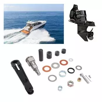 Верхний штифт вала рулевого рычага карданного подвеса для длительного использования 866322A01 для MerCruiser Bravo Alpha One Gen 2 866718A01 98230A1