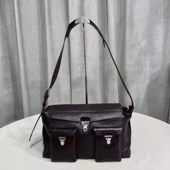 Верхний слой из коровьей кожи растительного дубления, сумка почтальона, откидная сумка для мотоцикла, модная и универсальная сумка через плечо 25x10x14cm вино красного