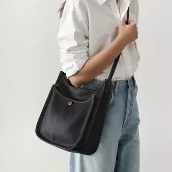 Верхний слой кожаной сумки для мам Большая вместительная кожаная женская сумка для работы и поездок на работу Сумка через плечо Высококачественная сумка через плечо