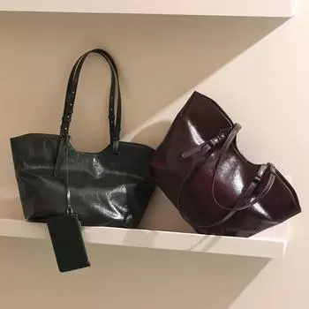 Верхний слой Pitot Bag Niche Commuter Кожаная женская сумка Сумка Большая вместимость Высокое качество Ощущение