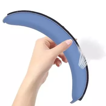 Верхний защитный чехол из протеиновой кожи, прочный для наушников Edifier W820NB чёрный