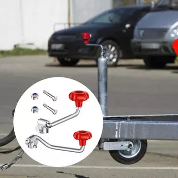 Верхняя часть домкрата, сменная ручка, болт, гайка, шайба, углеродистая сталь, компонент прицепа, рукоятка для автомобиля 1 Handle