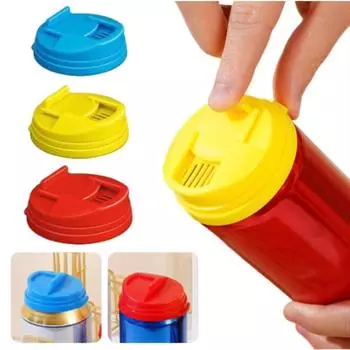 Верхняя крышка для бутылки, крышка для экономии газировки, верхняя крышка, крышка для газировки, напитка, газировки, пробка для бутылки вина, флип-защита, многоразовая красный