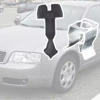 Верхняя крышка двигателя автомобиля, зажим головки блока цилиндров, поворотный стопорный штифт, винты, уплотнительные шпильки, аксессуары для A6 C4 C5 1995-2003 2004 2005 2pc