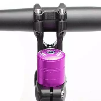 Верхняя крышка выноса руля велосипеда, крышка рулевой колонки с проставкой для кольца вилки с винтом (фиолетовый)