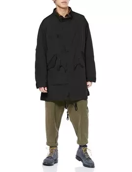 Верхняя одежда 3WAY PARKA BLACK M [Houston] M-65 Мужская чёрный