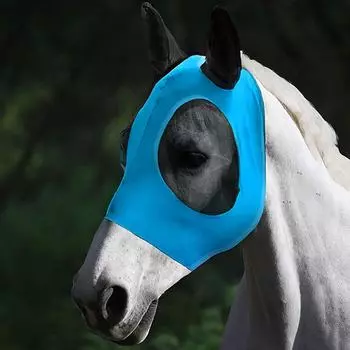Верховая езда Дышащая сетчатая защита для ушей лошади Конный спорт Снаряжение для лошади Fly