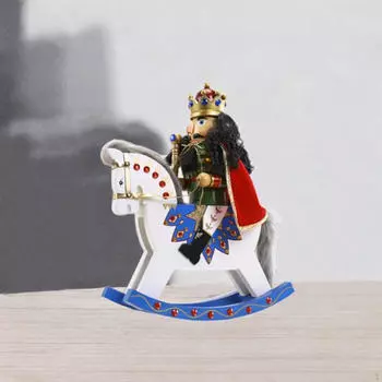 Верховая Щелкунчик 36 см настольное украшение классическая деревянная кукла фигурка