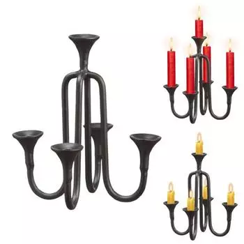 Верхушка для канделябра на рождественскую елку Подсвечник для рождественской елки из смолы Верхушка для канделябра на рождественскую елку