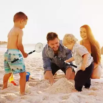 Verlacod 1 шт. Песочные просеиватели регулируемые телескопические пляжные для пляжных лопаток для камней Tr просеивание Seash B4F6 11cm-1set