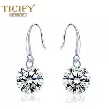 Вермикулитовый темперамент, женская личность, ушной крючок, модные длинные украшения для ушей белый