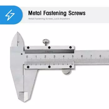 Vernier Caliper Measure Ruler Metalworking Accessory Measuring Tool