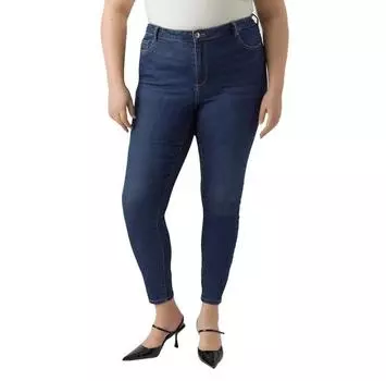 Vero Moda Curve Phia Skinny Fit Gu3113 high waist джинсы 48/32