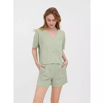Vero Moda Jesmilo 2/4 рубашка с коротким рукавом S