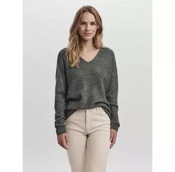 Vero Moda Свитер с V-образным вырезом Crew Lefile M