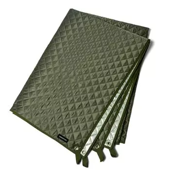 Verontimee Leisure 210 x алюминиевая сумка для хранения, совместимая с ковриком, толстая, большая, 145 см, водонепроницаемая, покрытие, в комплекте, на 2-6 человек, зелёный