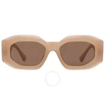 Versace Brown Irregular Men s Sunglasses VE4425U 546773 54