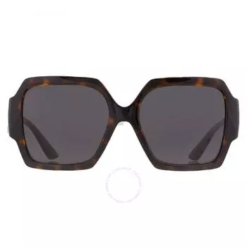 Versace Dark Grey Square Ladies Sunglasses VE4453 108 87 56