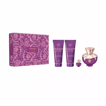 Versace Dylan Purple Eau De Perfume Spray 100 мл Набор из 4 предметов