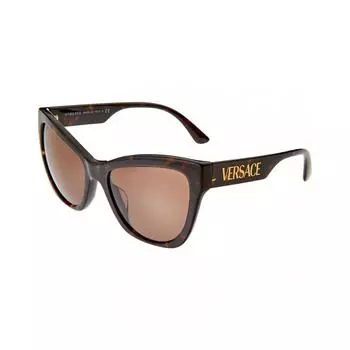 Versace Женские солнцезащитные очки VE4417U 56мм коричневые
