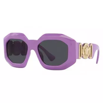 Versace Женские солнцезащитные очки VE4424U 536687 фиолетовые, 56 мм, фиолетовые