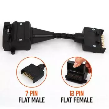 Versatile And Practical Functional Flat Trailer Socket Wide Range Of Applications And Practicality CN