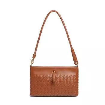 Versatile Hand-woven Bag, Simple and Trendy Single-shoulder Underarm Women s Bag, Large-capacity Single-shoulder Crossbody Bag for Commuting