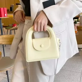 Универсальная ручная женская сумка через плечо, свежая и милая сумка-цепочка, сумки через плечо для женщин, дизайнерские сумки, кошельки и сумки one size