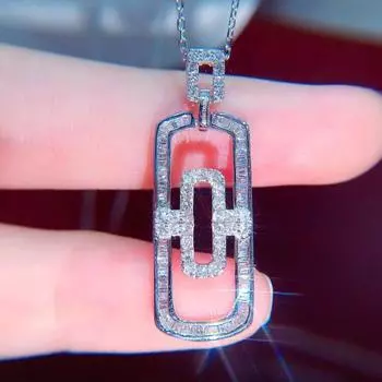 Versatile Pendant for Women Paper Clips Couples Men and Women Necklaces Clavicle Chains Please consult customer service.