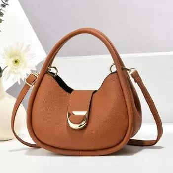 Универсальные женские сумки через плечо Осень / Зима Новая сумка для мобильного телефона Корейская модная сумка через плечо Женская сумка подмышкой