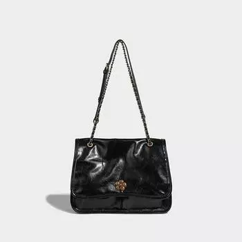 Versatile women s shoulder bag for commuting feminine tote bag large capacity chain bag textured lightweight luxury