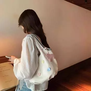 Version Bucket Bag Chartot Bag Women s 2024 New Versatile Portable Shoulder Bag Premium Underarm Bag