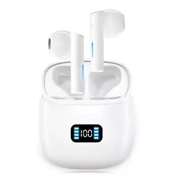 Версия Bluetooth Технология EDR MOSUGE Беспроводные наушники Bluetooth наушники Легкие Удобные для ношения IPX7 Водонепроницаемость 36 часов воспроизведения