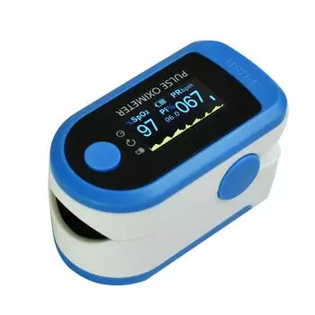 Версия BT Бытовой OLED-дисплей Пальцевой оксиметр Частота пульса Индекс перфузии SPO2 Данные об уровне кислорода в крови Multicolor