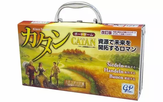 Версия Catan в кейсе для переноски