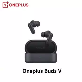 Версия CN Oneplus Buds V True Wireless Bluetooth-гарнитура с двумя микрофонами и функцией шумоподавления Bluetooth-гарнитура чёрный