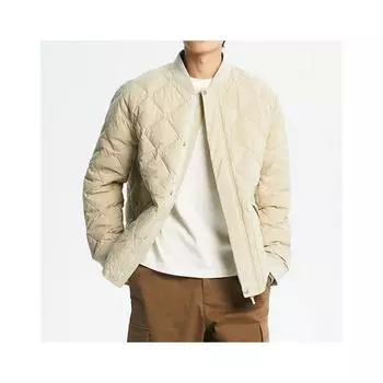 Версия для отечественного магазина New Balance Uni 24 7 стеганая легкая пуховая куртка Nbnpd41903 бежевая P2411 NBNPD41903BEIGES