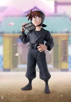Версия фильма Nintama Rantaro Dokutake Ninja Сильнейший Стратегический Офицер Хансукэ Дои Фигурка 22 см в Официальном Товаре Команды Приблизительно. [всего 1]