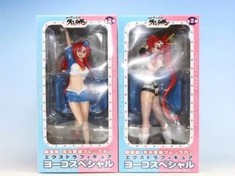 Версия фильма Tengen Toppa Gurren Lagann EX фигурка Yoko Special Anime Sega (2 типа полный комплект + постер бонус)