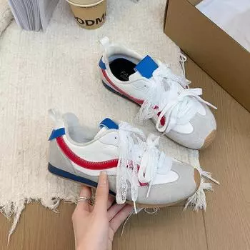 Версия из коровьей кожи~ Кружевной двойной ремень, полые кружевные шнурки, модный универсальный повседневный женский тренд 35