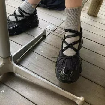 Версия из овчины ретро кожаные туфли-балетки на платформе женские с бантом туфли Мэри Джейн на маффине одинарные туфли маленькие кожаные туфли 35