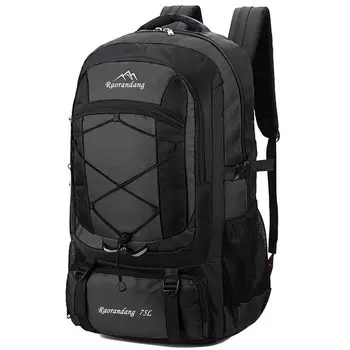 Версия YKK Альпинистский рюкзак водонепроницаемый легкий прочный 75 л большой емкости походный рюкзак дождевик подходит для горного кемпинга рыбалки