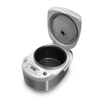 VERSOS cup microcomputer rice cooker that can also steam heat large easy 6 menu white 5.5 dishes, retention, buttons, operation, types, VS-KE65