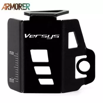 VERSYS 300/X300 задний резервуар тормозной жидкости, защитная крышка для мотоцикла KAWASAKI VERSYS300 VERSYS X300 Versys LOGO Black